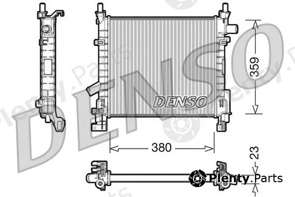 Denso DRM10063 — Radiator, engine cooling