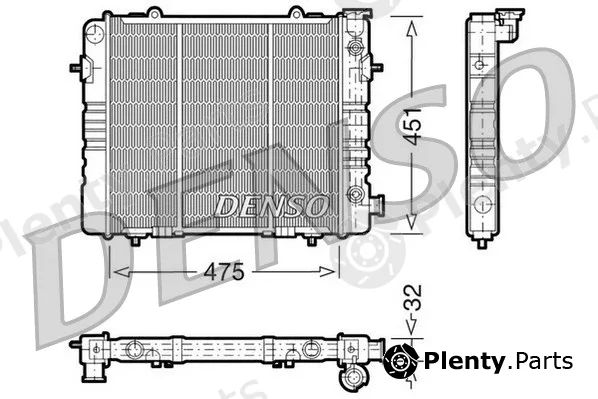 Denso DRM20050 — Radiator, engine cooling