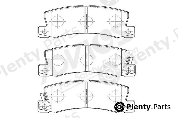 Advics-Sea A2N094Y — Brake Pad Set, disc brake
