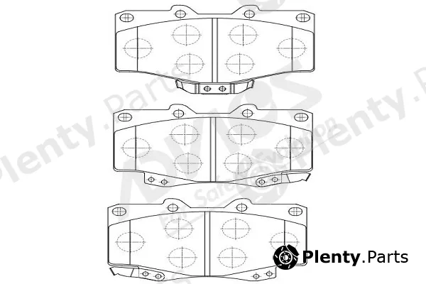 Advics-Sea A1N021Y — Brake Pad Set, disc brake