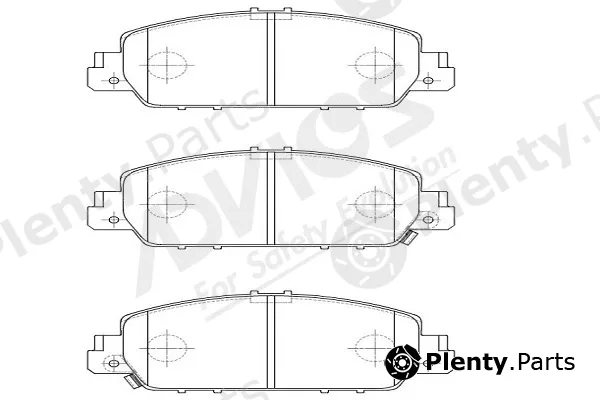 Advics-Sea C1N138Y — Brake Pad Set, disc brake