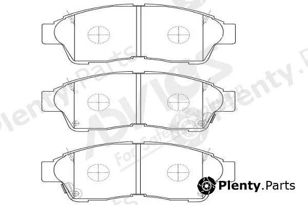 Advics-Sea A1N048Y — Brake Pad Set, disc brake