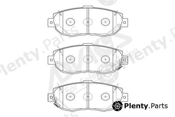 Advics-Sea A1N056Y — Brake Pad Set, disc brake