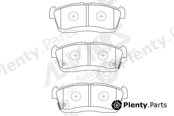Advics-Sea H1N056Y — Brake Pad Set, disc brake