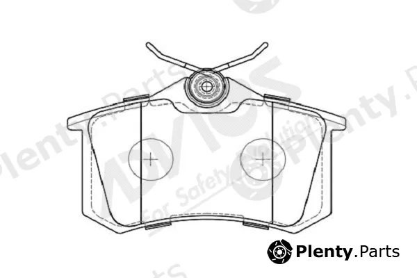 Advics-Sea L2N016Y — Brake Pad Set, disc brake