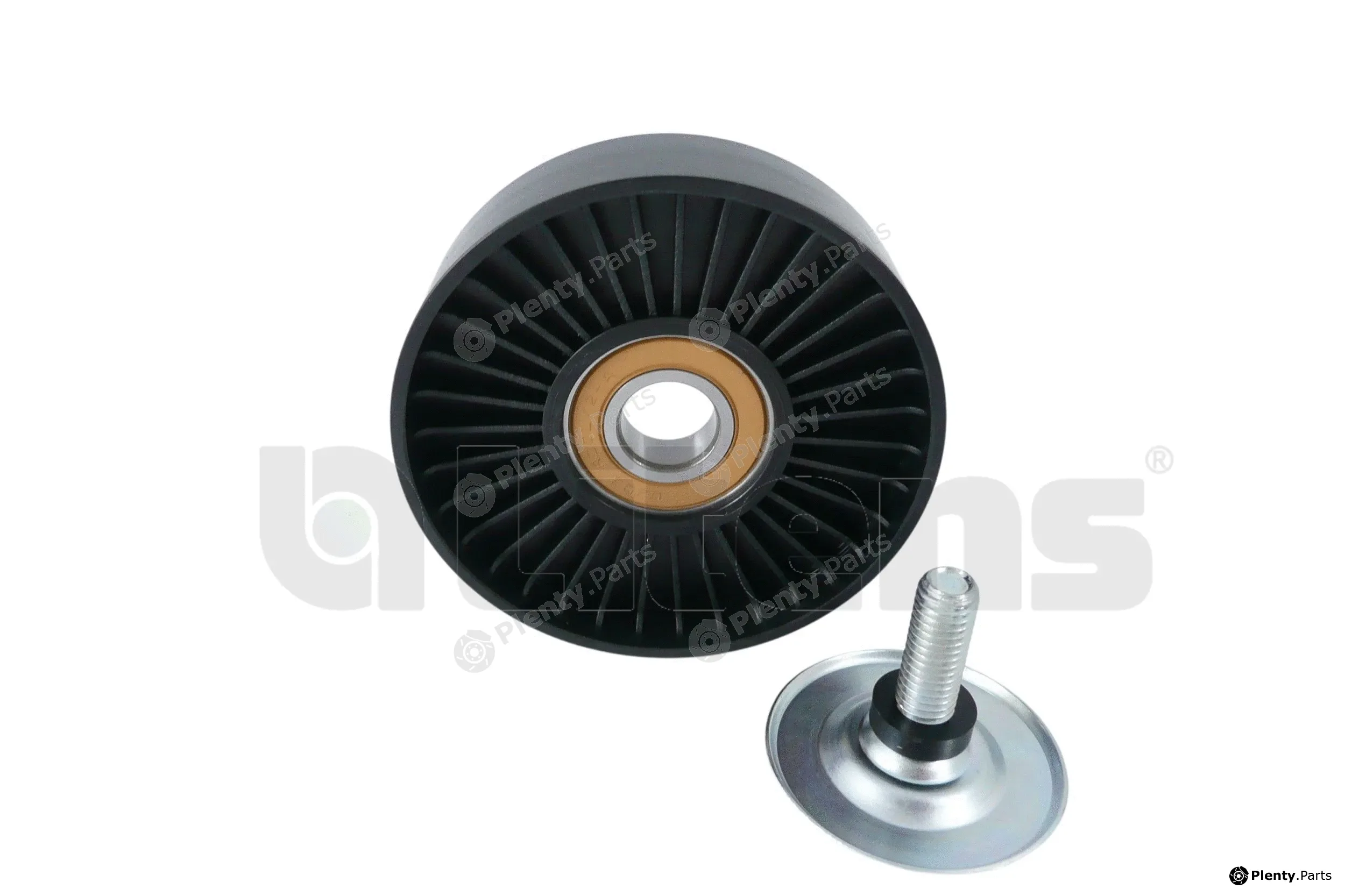 Litens 9001108 — Deflection/Guide Pulley, V-ribbed belt