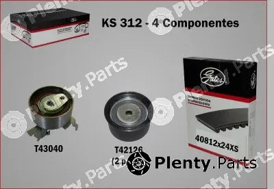 Gates-Br KS312 — Timing Belt Kit PowerGrip®