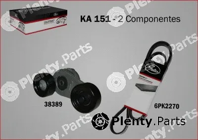 Gates-Br KA151 — V-Ribbed Belt Set Micro-V® Kit
