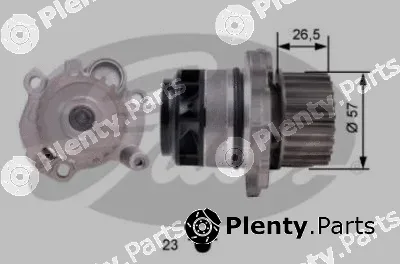 Gates-Br WP0089 — Water Pump, engine cooling