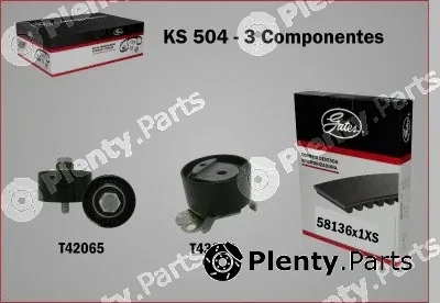 Gates-Br KS504 — Timing Belt Kit PowerGrip®