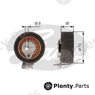 Gates-Br T43157 — Tensioner, timing belt