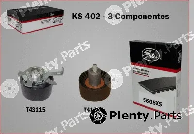 Gates-Br KS402 — Timing Belt Kit PowerGrip®