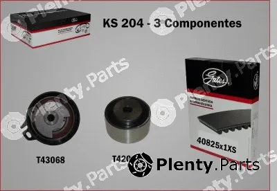 Gates-Br KS204 — Timing Belt Kit PowerGrip®