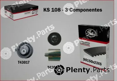 Gates-Br KS108 — Timing Belt Kit PowerGrip®