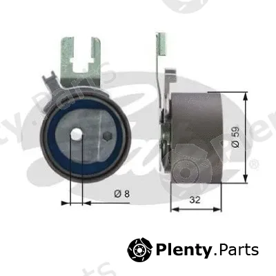 Gates-Br T43119 — Tensioner Pulley, timing belt PowerGrip®