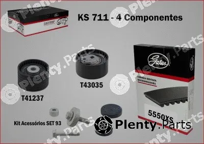 Gates-Br KS711 — Timing Belt Kit PowerGrip®