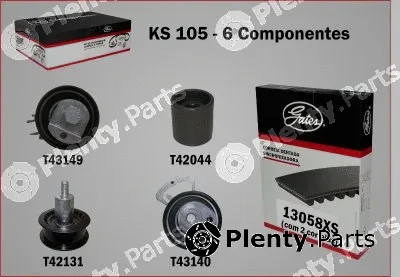 Gates-Br KS105 — Timing Belt Kit PowerGrip®