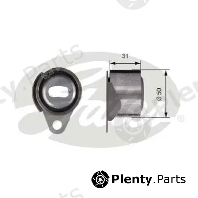 Gates-Br T41157 — Tensioner Pulley, timing belt PowerGrip®