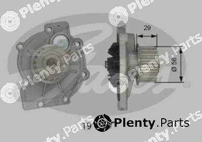 Gates-Br WP0067 — Water Pump, engine cooling