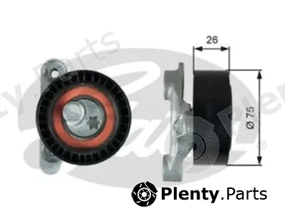 Gates-Br T39345 — Tensioner Pulley, V-ribbed belt DriveAlign®