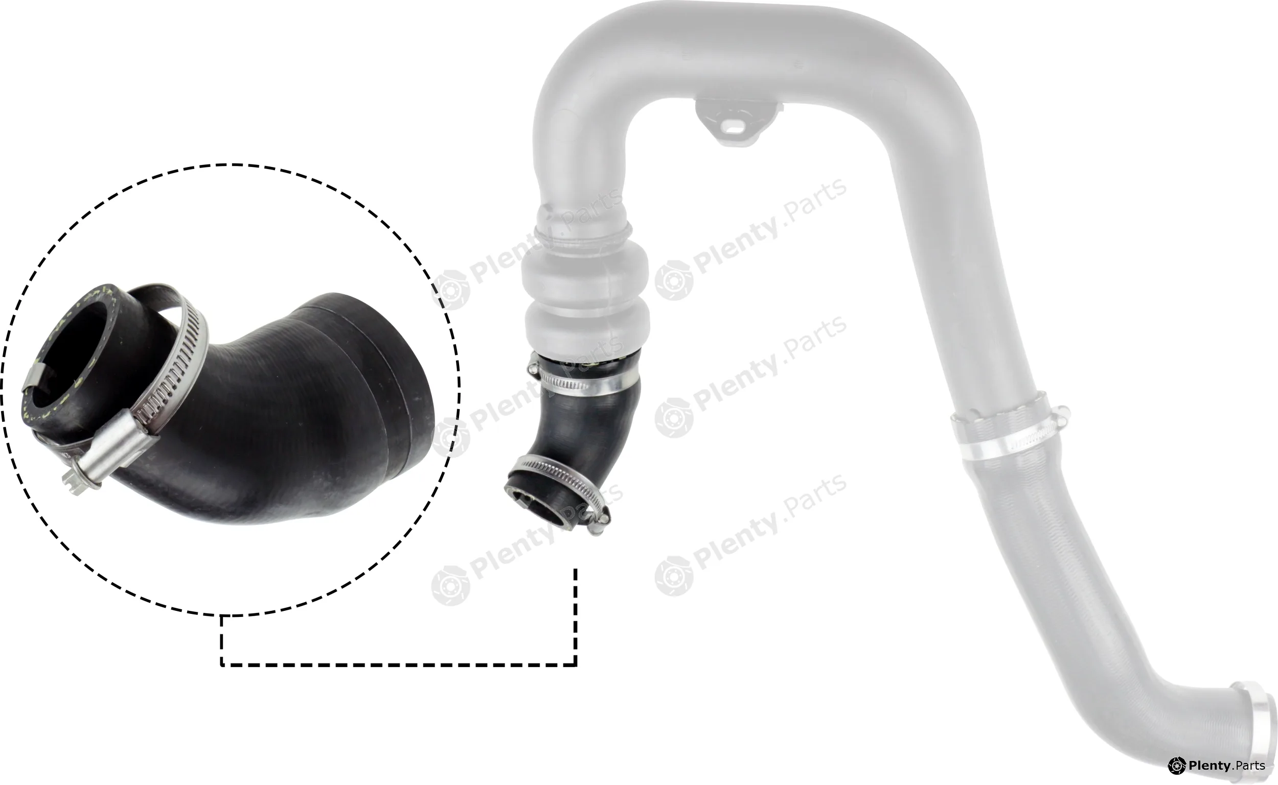 Gates-Br 09-0935 — Charge Air Hose