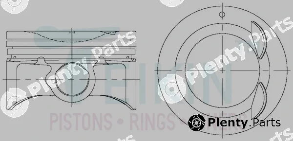 Teikin 45160.STD — Piston