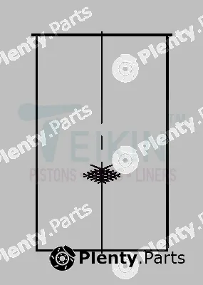 Teikin LCF-39162.STD — Cylinder Sleeve