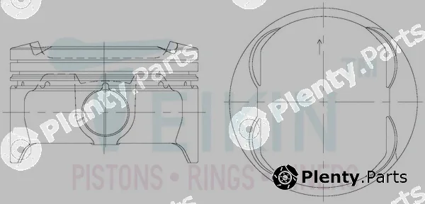 Teikin 30114.025 — Piston
