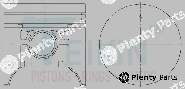 Teikin 59101.060 — Piston