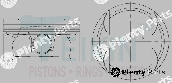 Teikin 29605.STD — Piston