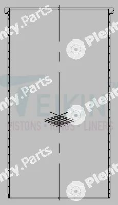 Teikin LFF-44215.STD — Cylinder Sleeve