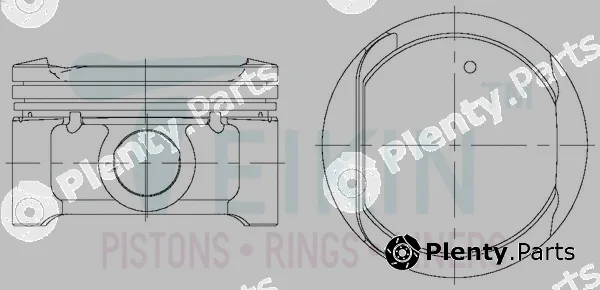 Teikin 44345.025 — Piston