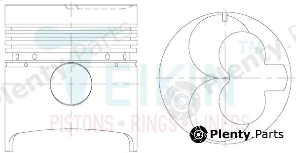 Teikin 39127.STD — Piston