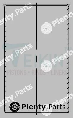 Teikin LSF-44176.STD — Cylinder Sleeve