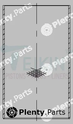 Teikin LFX-44176.STD — Cylinder Sleeve