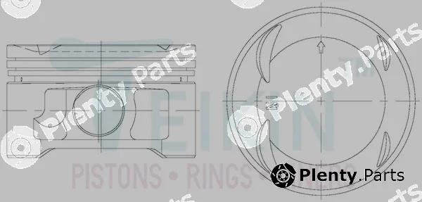 Teikin 38180.025 — Piston