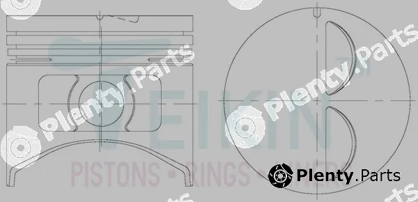 Teikin 56105.STD — Piston
