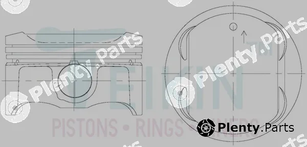 Teikin 30110.025 — Piston