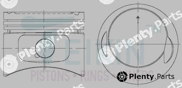 Teikin 29119.050 — Piston