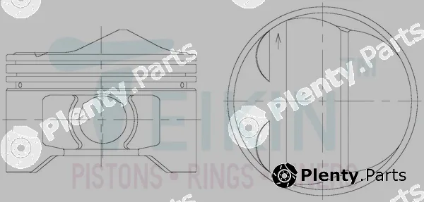 Teikin 31118.050 — Piston