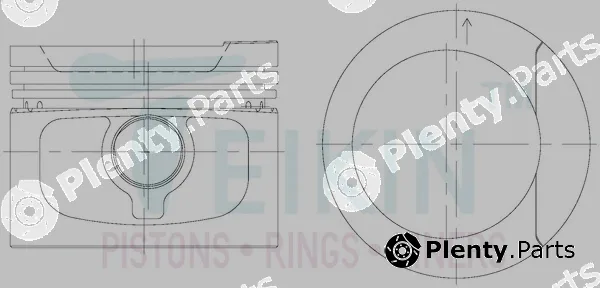 Teikin 48609.050 — Piston