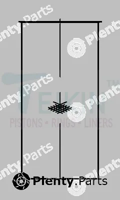 Teikin LCF-39125.STD — Cylinder Sleeve