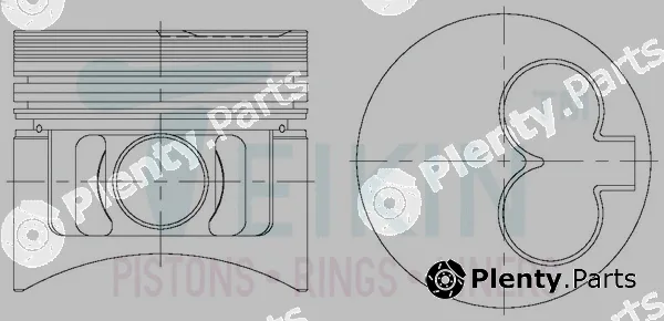 Teikin 44262.050 — Piston