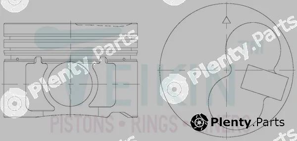 Teikin 44297.050 — Piston