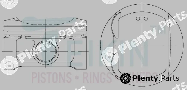 Teikin 44340.025 — Piston