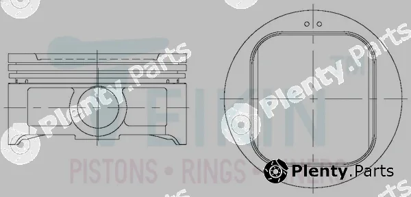 Teikin 55103.025 — Piston