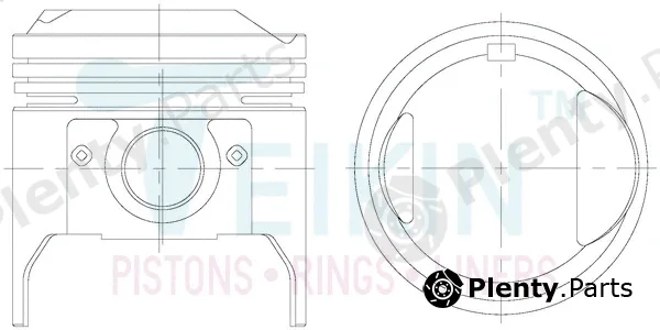 Teikin 46211.075 — Piston