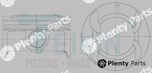 Teikin 30119.050 — Piston