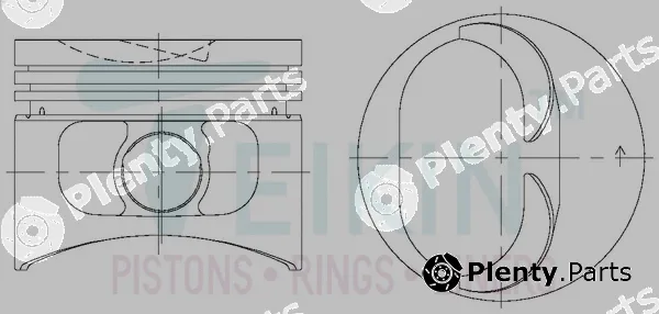 Teikin 59105.040 — Piston