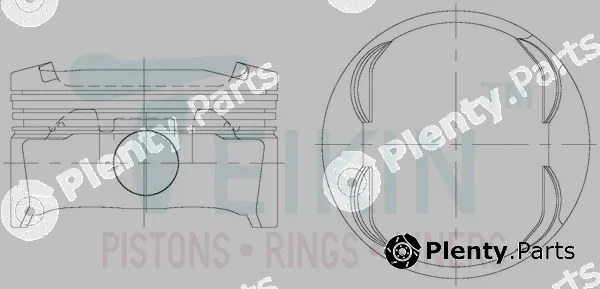 Teikin 30123.050 — Piston